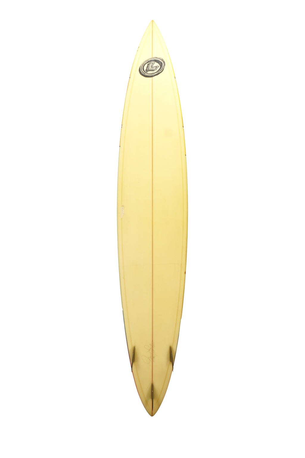 Waimea Gun for Myles Padaca - 9'6" - Polyurethane Foam - Glass on Tri Fin