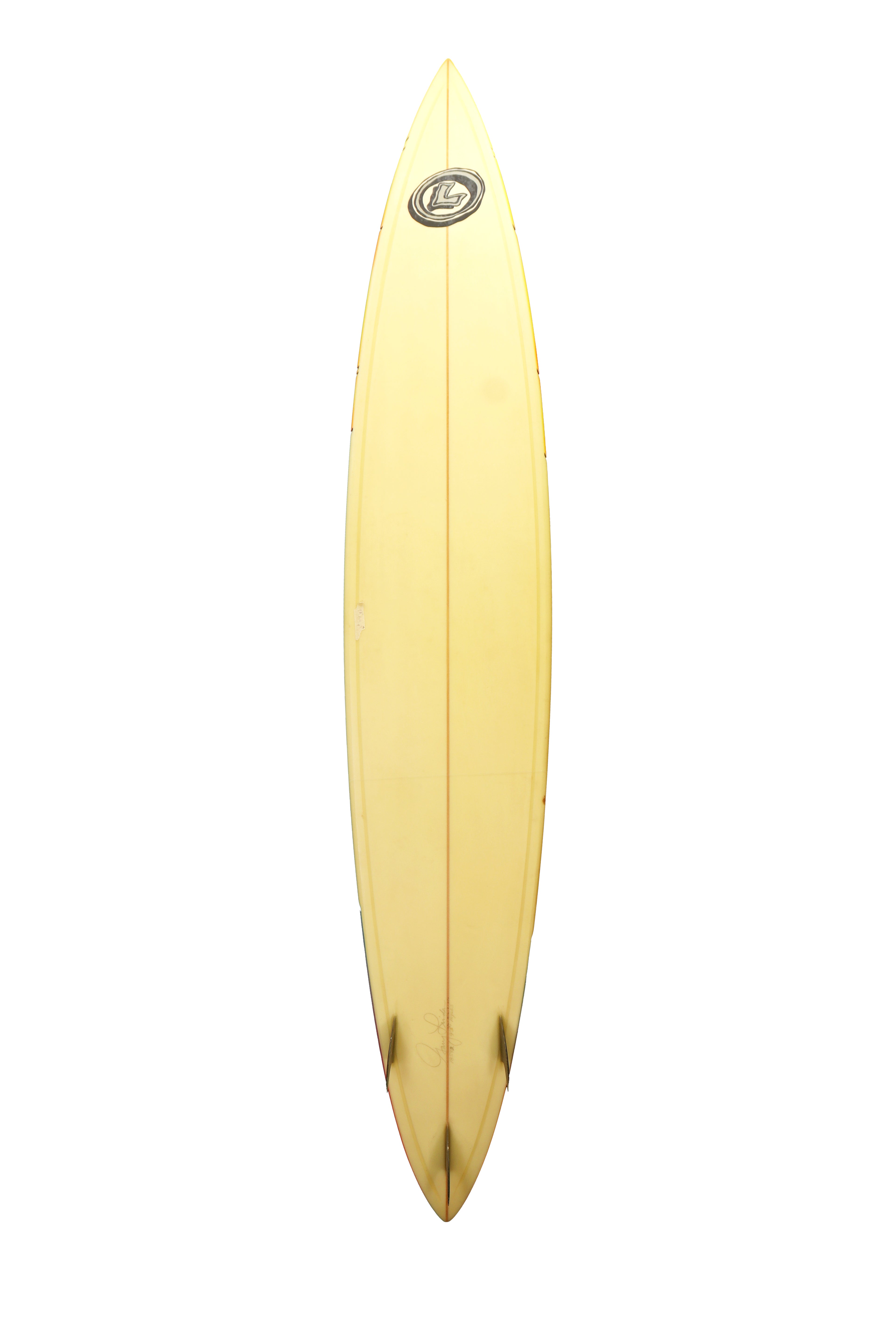 Waimea Gun for Myles Padaca - 9'6" - Polyurethane Foam - Glass on Tri Fin