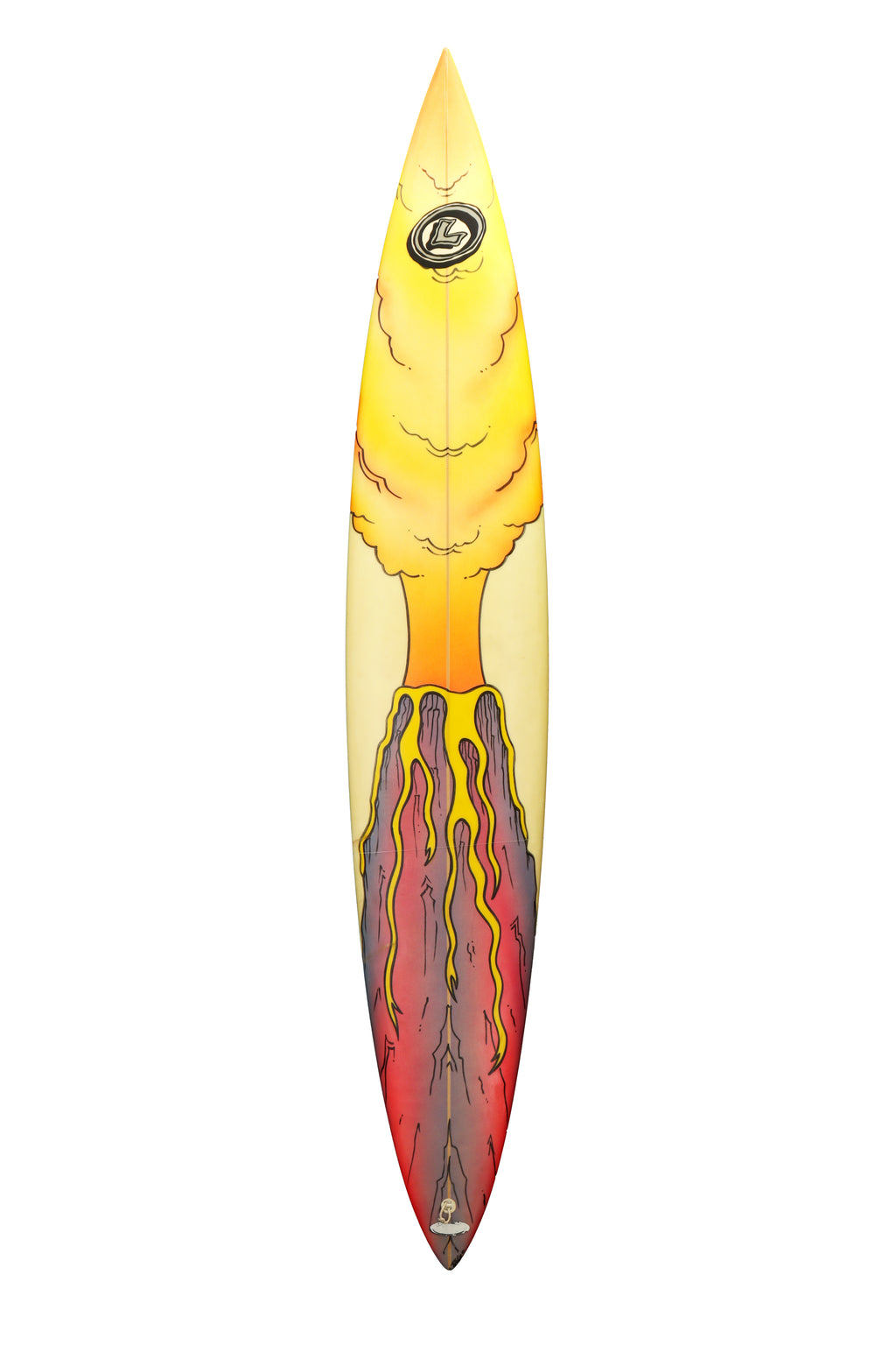 Waimea Gun for Myles Padaca - 9'6" - Polyurethane Foam - Glass on Tri Fin