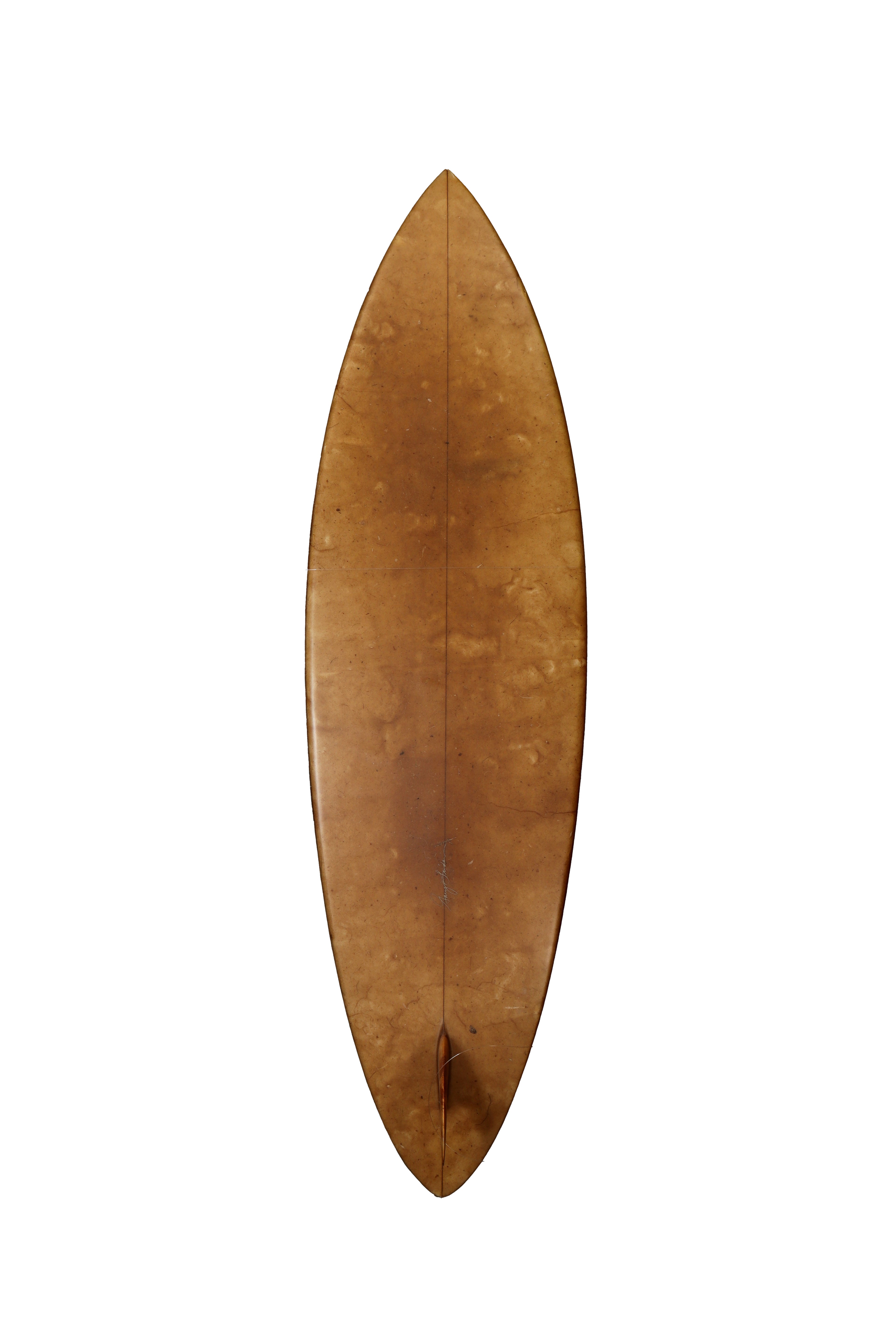 Shortboard - 5'10" - Agave Paper Laminated - Single Fin