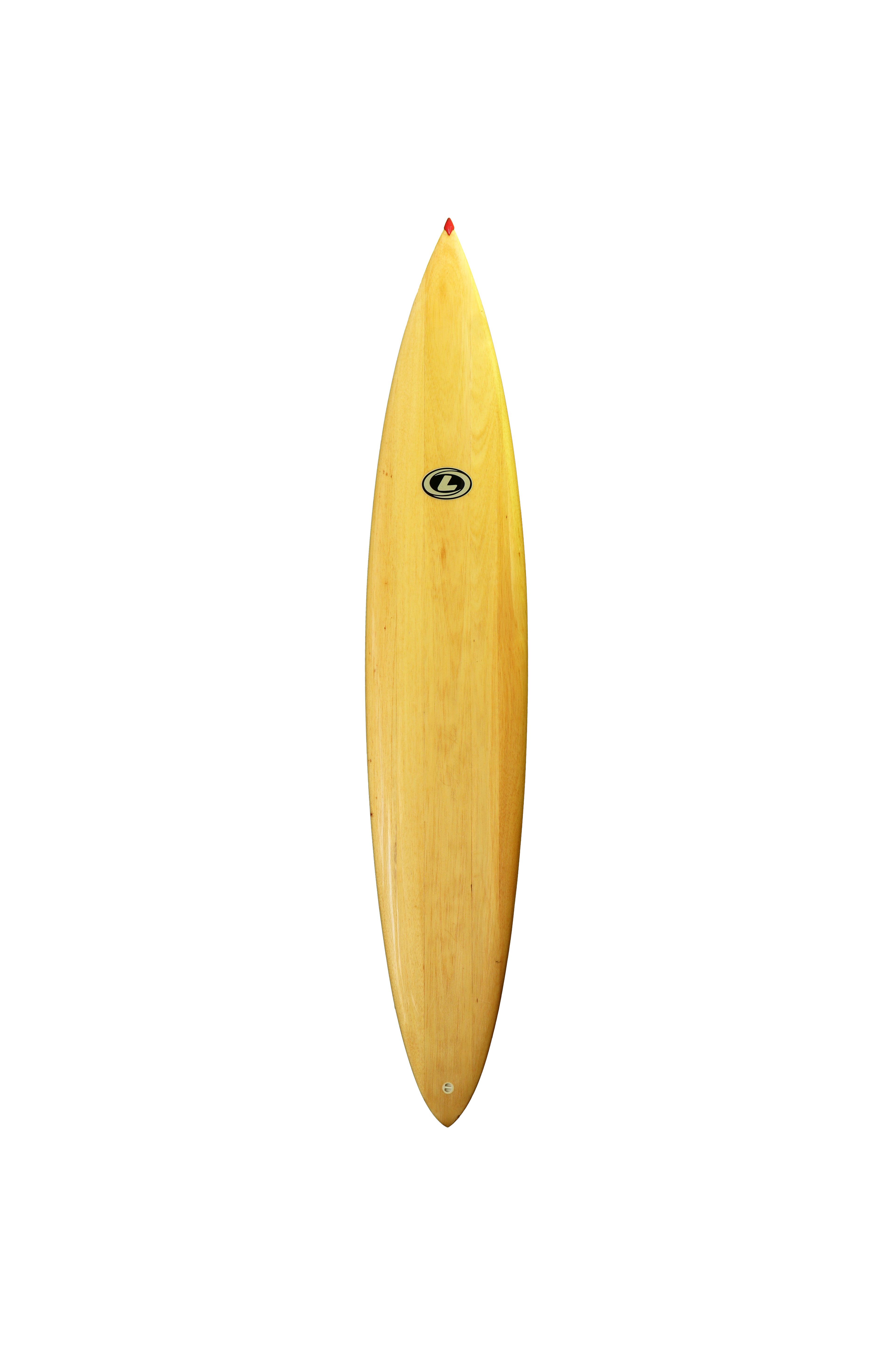 Gun - 8'9" - Balsa - 3 Fin Glassed on