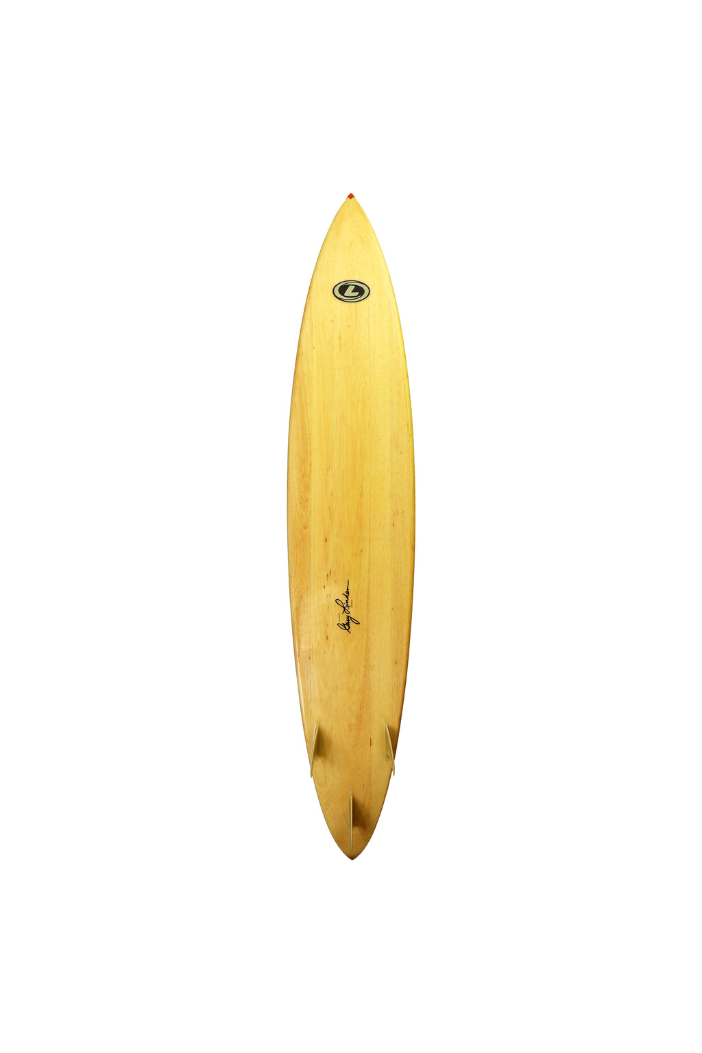 Gun - 8'9" - Balsa - 3 Fin Glassed on