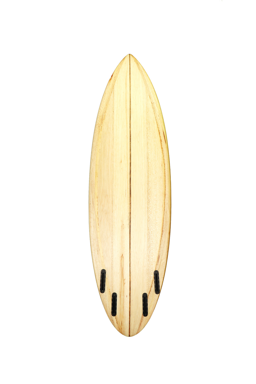 Round Pintail - 6'4" - Ecuadorian Balsa - Quad Fin